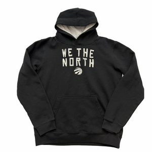 Toronto Raptors Black White Basketball Hoodie Sweatshirt Activewear Youth XL